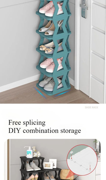 Folding Shoe Rack