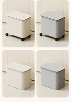 3 Layers Durability Plastic Waste Container with Modern Look The Max Mall