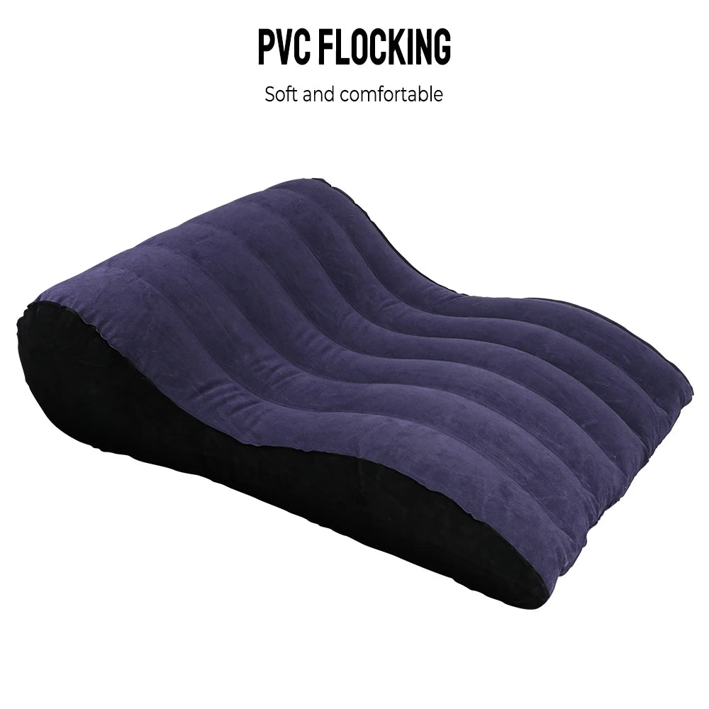 Big Sex Sofa Inflatable Furniture Adults Games Pillows