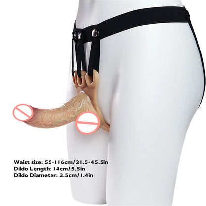 Strap On Dildo Harness Shorts for Lesbian Gay Wearable Dildo Pants for Women Couples