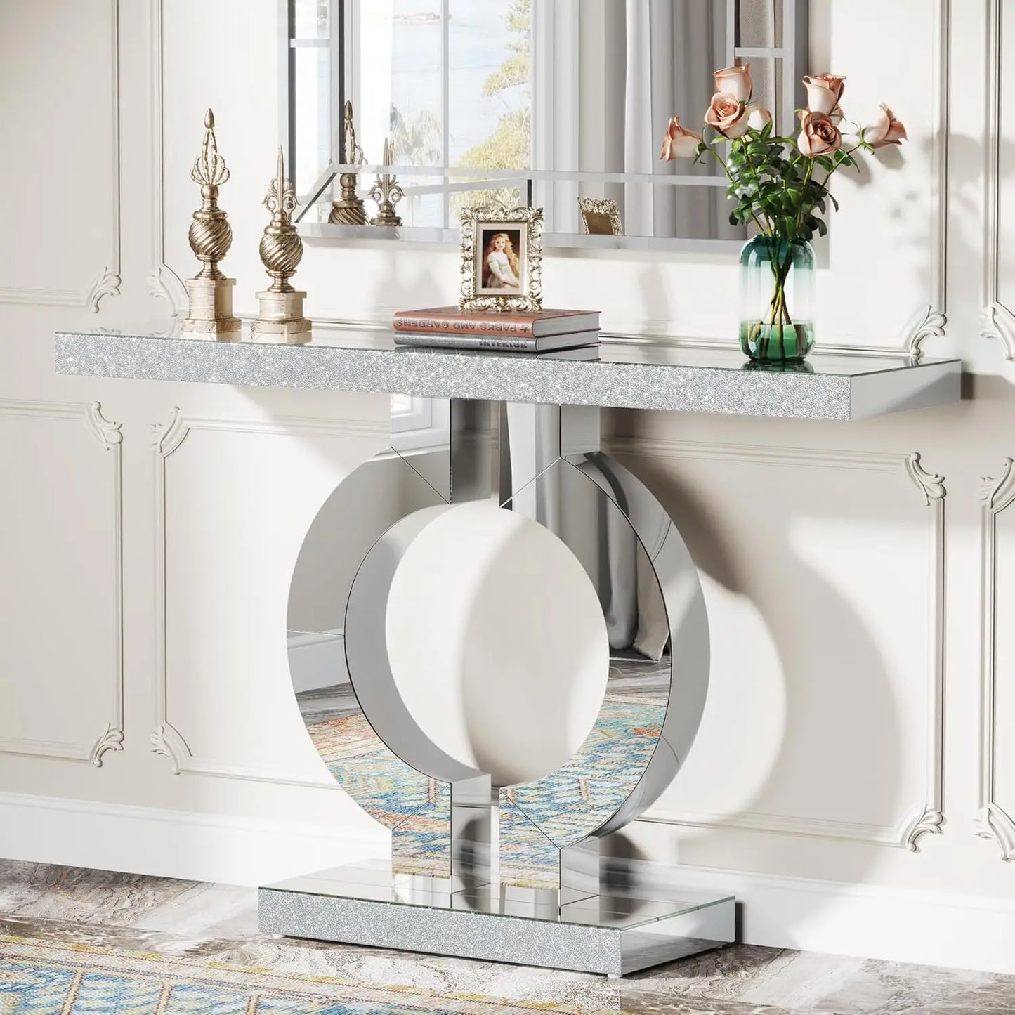 LITTLE TREE Mirrored Console Table