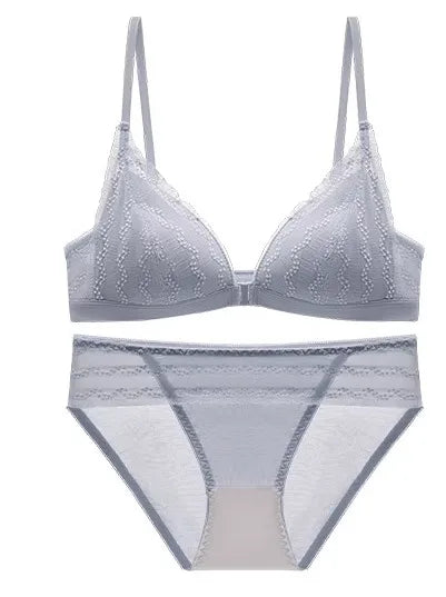Push-Up Triangle Cup Bra Set