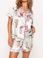 hirigin Summer Pajama Set - Cute Print hirigin