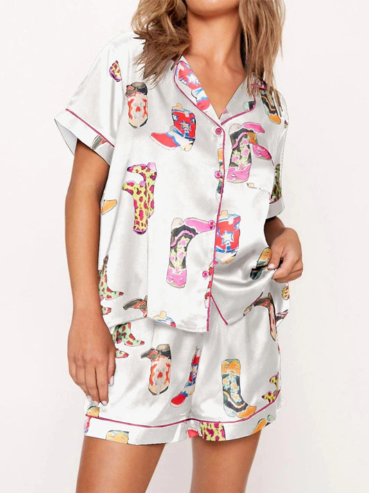 hirigin Summer Pajama Set - Cute Print