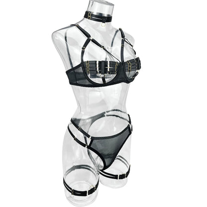 Sexy Lingerie Naked Women Without Censorship 5-Piece Sexy Costume