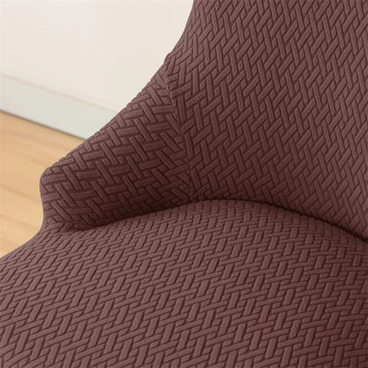 Yupartex Stretch Chair Cover - Jacquard Spandex Slipcover