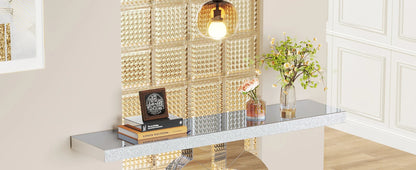 LITTLE TREE Mirrored Console Table