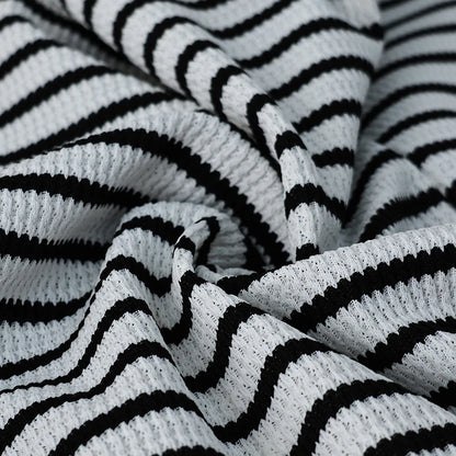 Linad Striped V-Neck Set