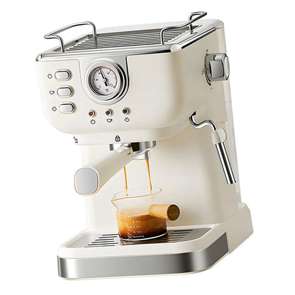 Coffee Maker 1050W 1.5L Large Capacity Semi Automatic