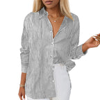 Women's Button Down Shirt - Casual Business NoEnName_Null