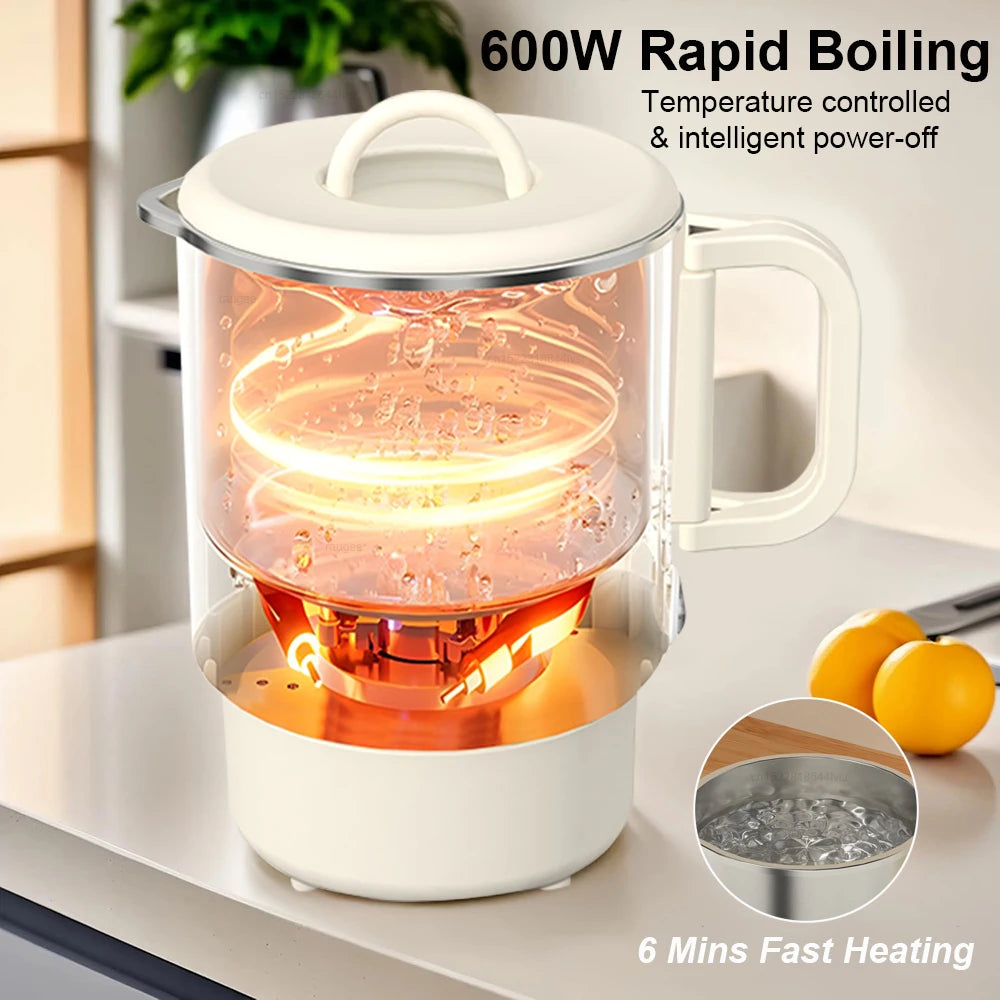 Multifunctional Electric Teapot Stainless Steel Hot Water Boiler Pot