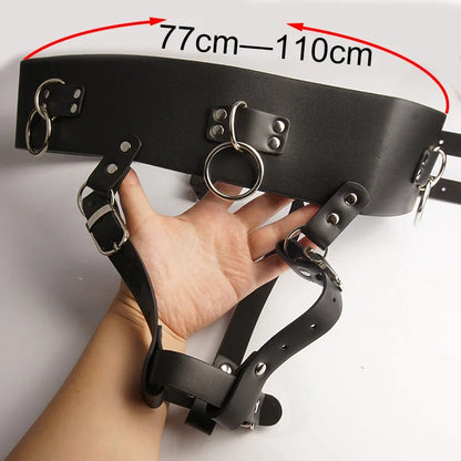 Vibrator Strap Restraint, Sex Toys for Couple, Chastity Bondage, Slave