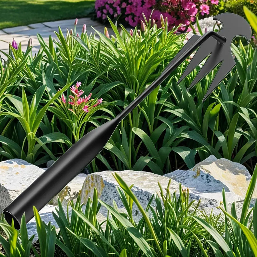 Garden Hoe - Carbon Steel Weed Removal Tool