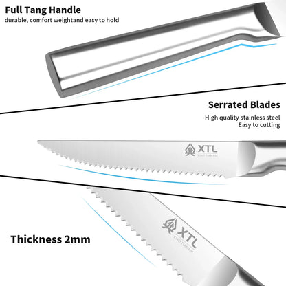 Seiko Home Stainless Steel serrated steak cut