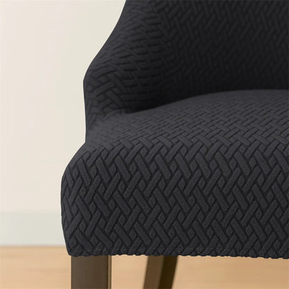 Yupartex Stretch Chair Cover - Jacquard Spandex Slipcover