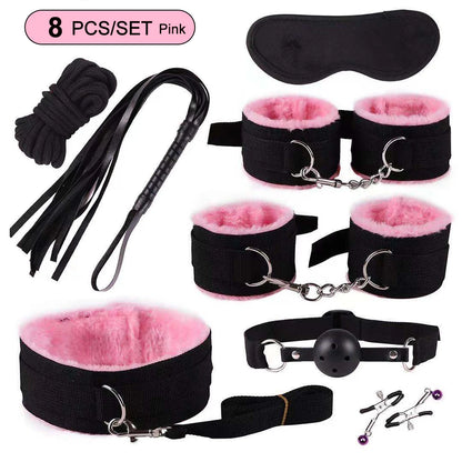Exotic Bed Bondage Set BDSM Kits Exotic Sex Toys For Adults Games