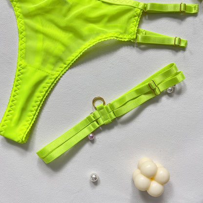 Sexy Lingerie Naked Women Without Censorship 5-Piece Sexy Costume