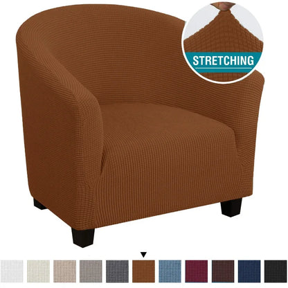 Anti-Slip Polyester Sofa Cover - Stretch Accent Chair Slipcover