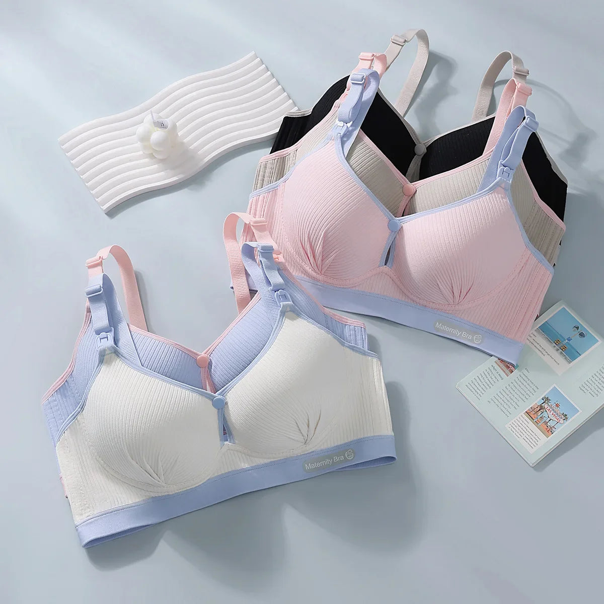 Wire-Free Maternity Nursing Bra