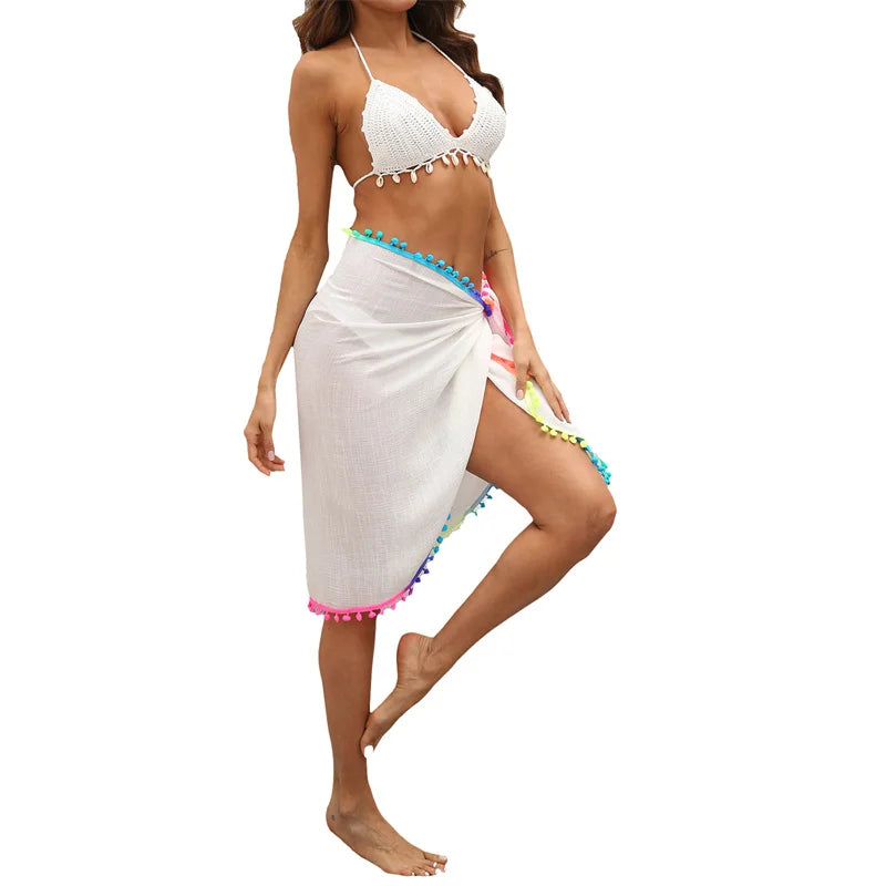 Lamuusaa Beach Skirt - Dot Pattern Wrap