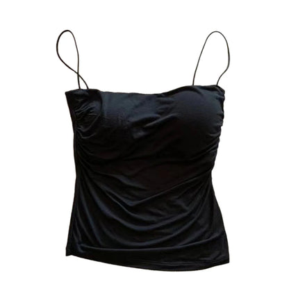 YJSFG HOUSE Padded Camisole - Built-in Bra