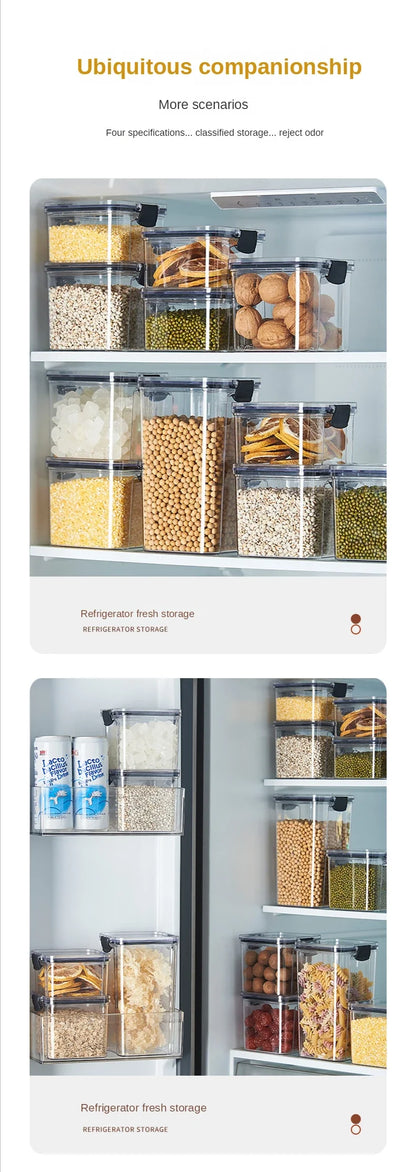 Plastic Food Storage Containers with Lid