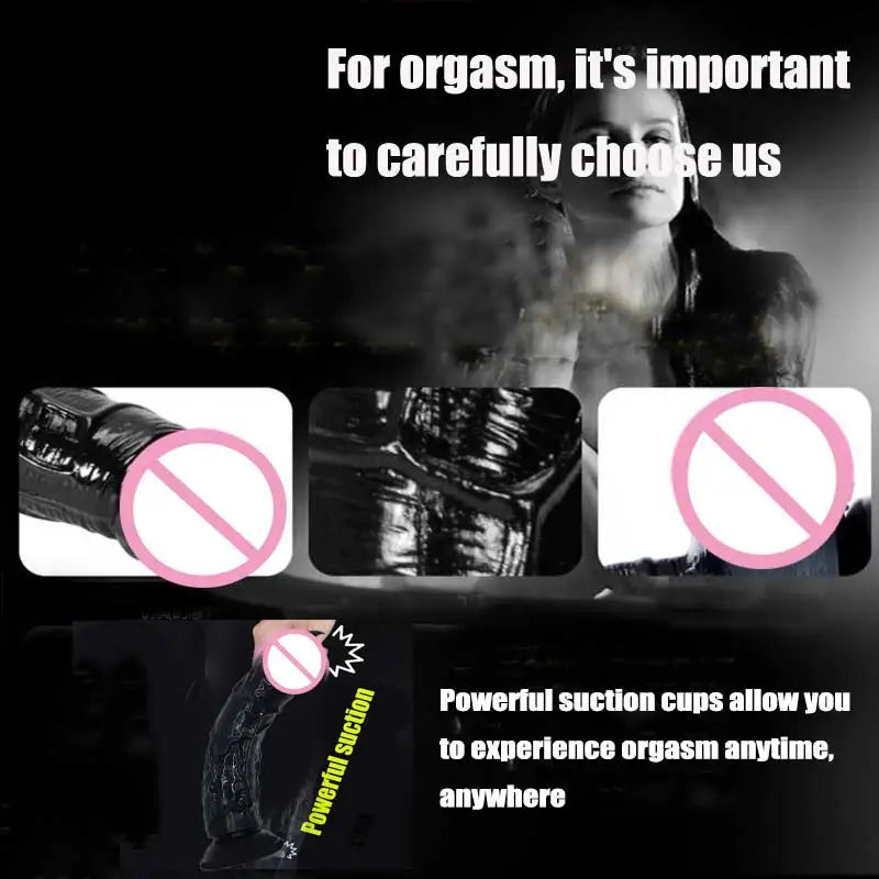 Realistic G-Spot Jelly Dildo Silicone Penis with Suction Cup