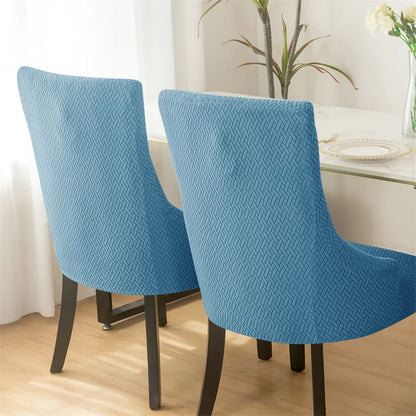 Yupartex Stretch Chair Cover - Jacquard Spandex Slipcover