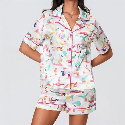 hirigin Summer Pajama Set - Cute Print
