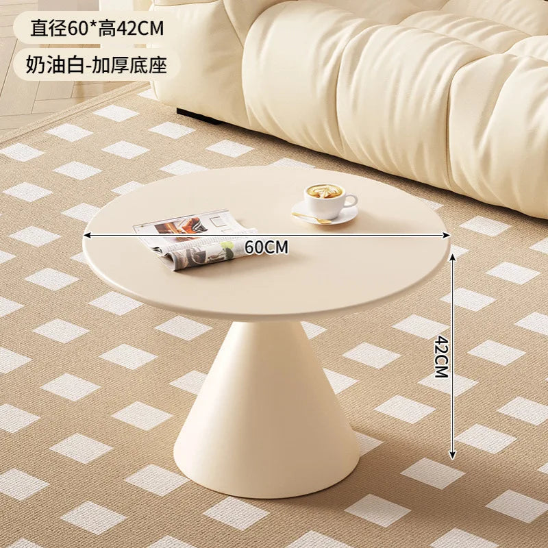 BOMP Round Coffee Table - Minimalist Modern Metal