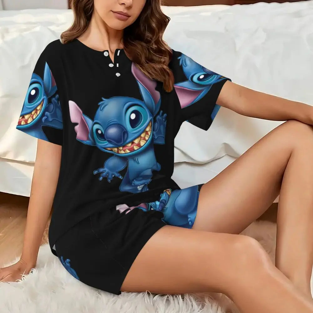 MINISO Summer Pajama Set - Print Design