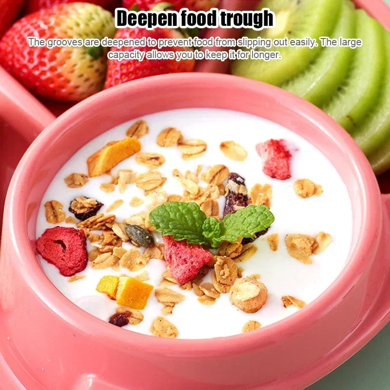 Bariatric Portion Control Divided Plate