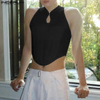 INCERUN Men's Tank Top - Casual Solid INCERUN