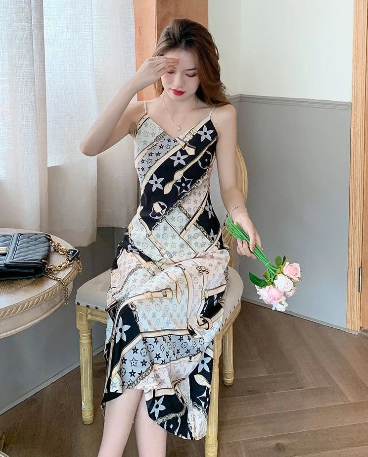 RankSweet Office Dress - V-Neck Sleeveless