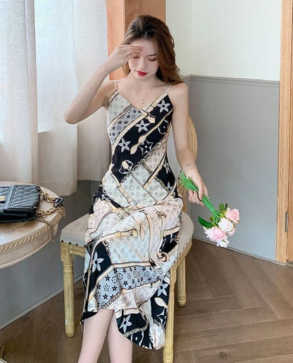 RankSweet Office Dress - V-Neck Sleeveless