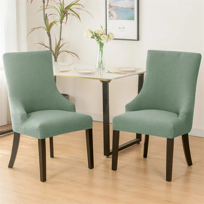 Yupartex Stretch Chair Cover - Jacquard Spandex Slipcover