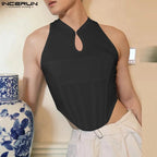 INCERUN Men's Tank Top - Casual Solid INCERUN