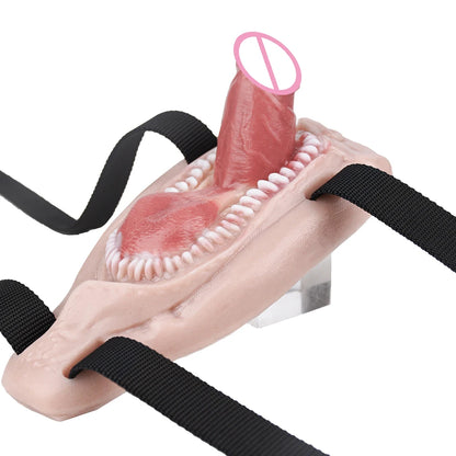 Realistic Vagina Dildos Underwear Pad Anal Clit Massage