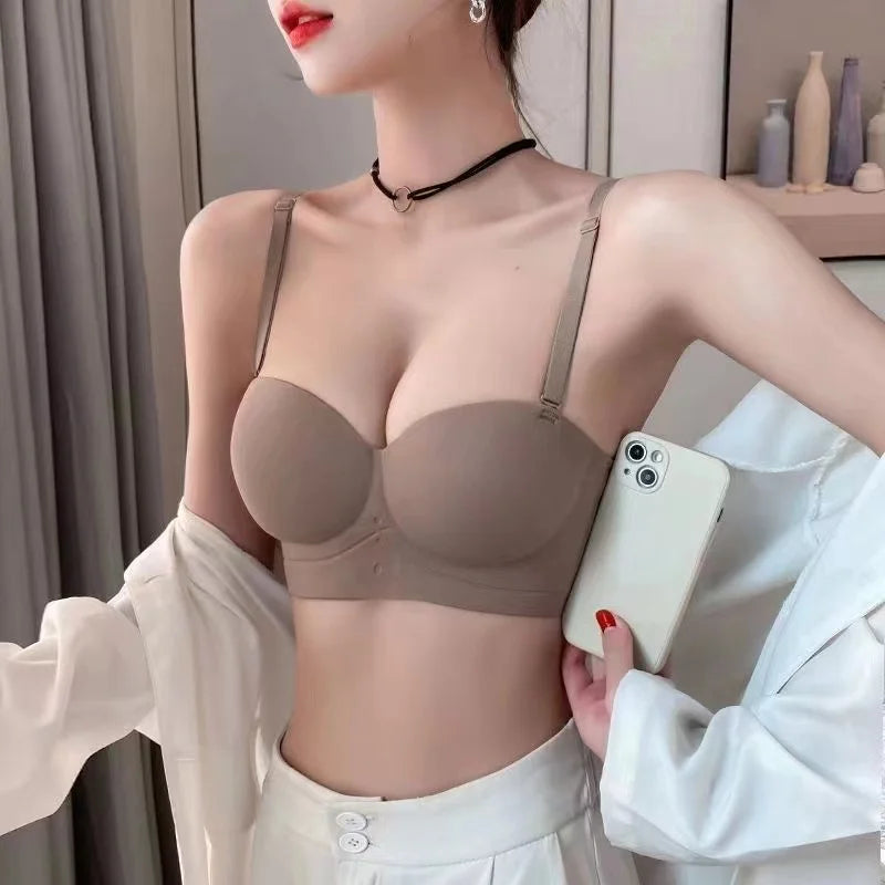 Seamless Wire-Free Bra - 3/4 Cup