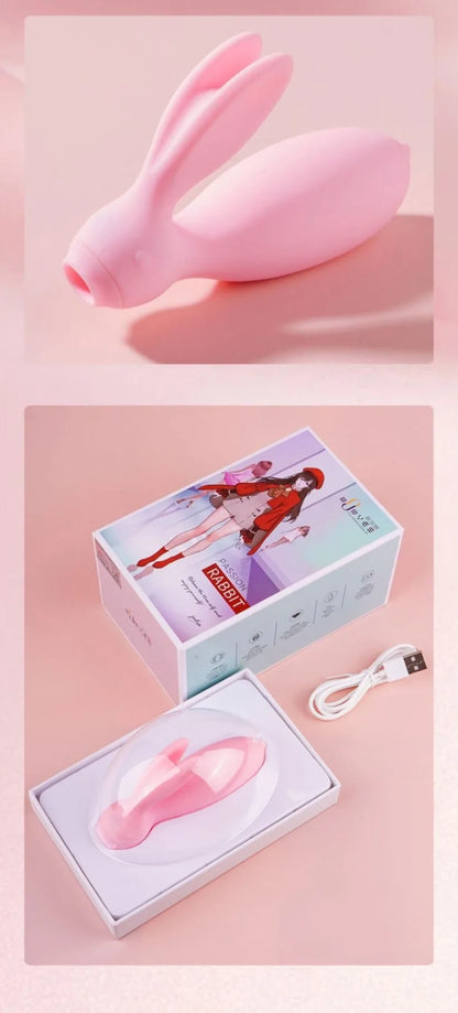 Wearable Rabbit-Shaped Sex Toy for Women