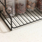 Modern Kitchen Organizer Shelf Waterproof Double-layer Kitchen Storage Stand The Max Mall