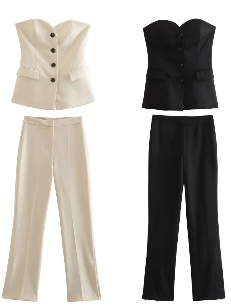 LWAIXS High Street Two-Piece Set - Strapless Top