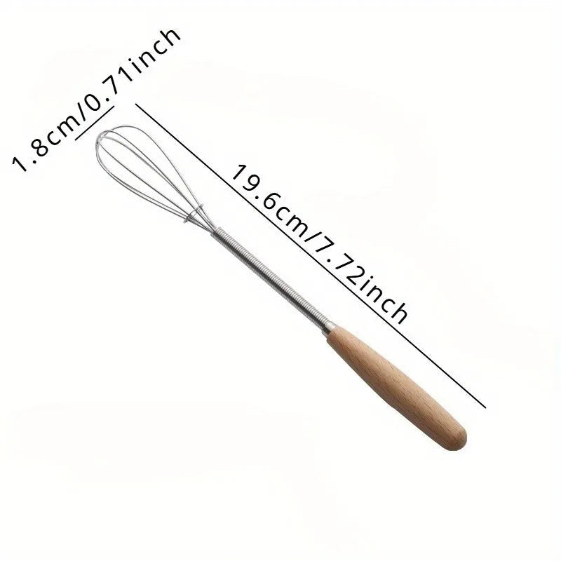 Whisk with Solid Wood Handle The Max Mall