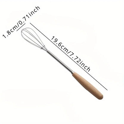 Whisk with Solid Wood Handle