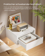 VASAGLE Floating Nightstand Set VASAGLE