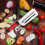 Multifunctional Stainless Steel Vegetable Slicer - 403 Steel Kitchen Knife Tool The Max Mall