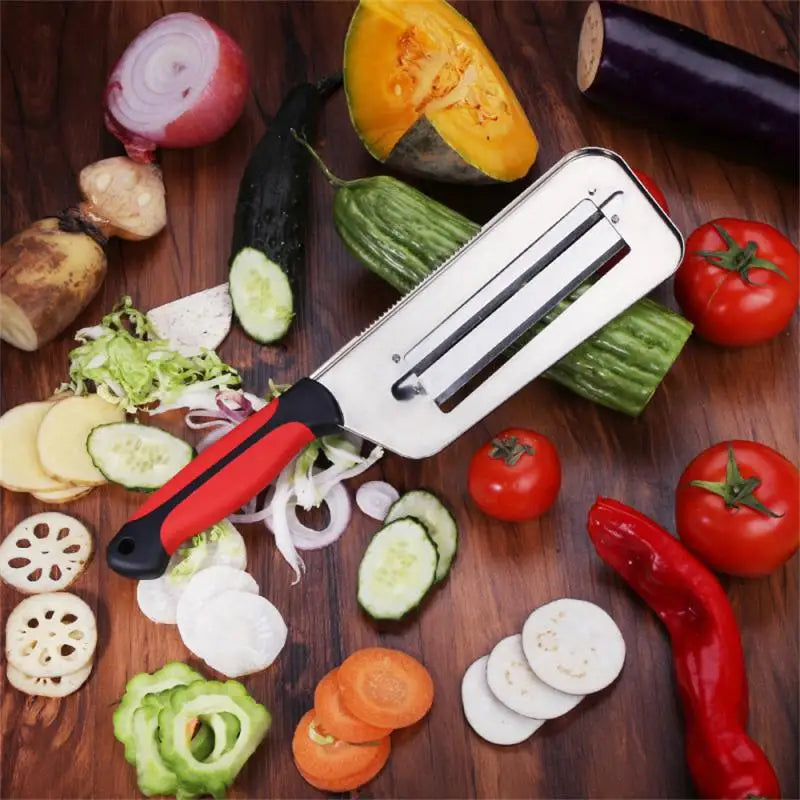 Multifunctional Stainless Steel Vegetable Slicer - 403 Steel Kitchen Knife Tool