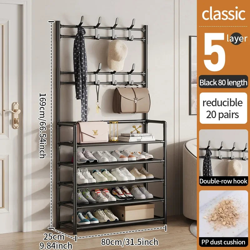 Multi-Layer Shoe Rack Storage Cabinet