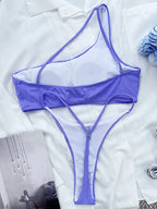 Sexy Asymmetric High Cut Micro Thong Bikini Female The Max Mall