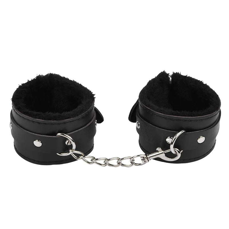 Sm Adult Sex Toys Leather Seven-piece Set Couple Alternative Toys